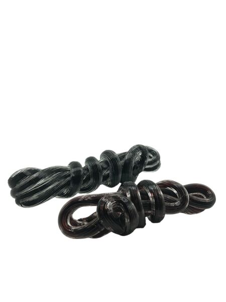 İkili Düğüm Obje Beyaz Turuncu