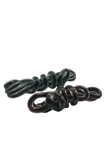 İkili Düğüm Obje Beyaz Turuncu