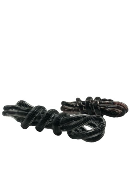 İkili Düğüm Obje Beyaz Turuncu