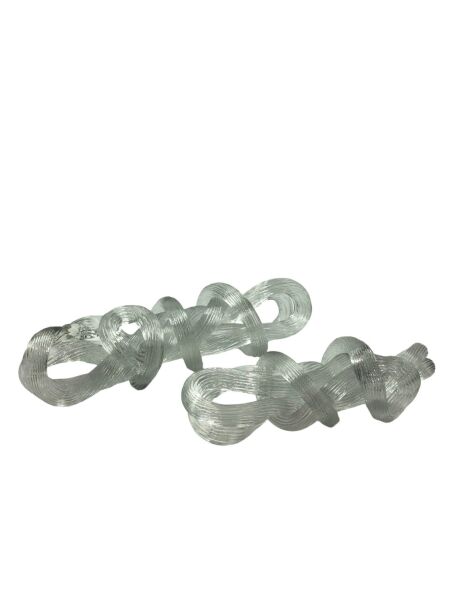 İkili Düğüm Obje Beyaz Beyaz