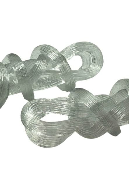 İkili Düğüm Obje Beyaz Beyaz