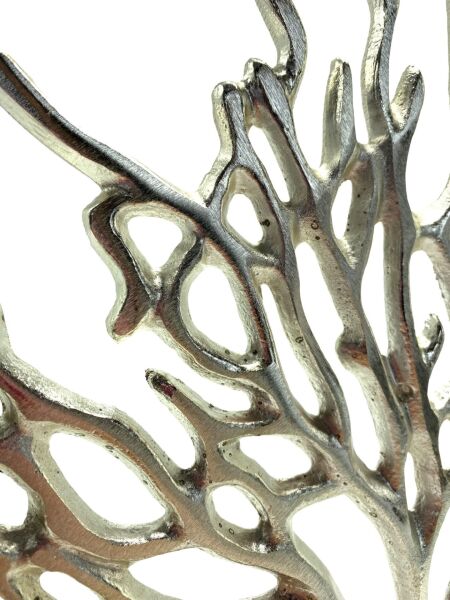 Mercan Mermer Ayaklı İkili Aksesuar Gold Gümüş