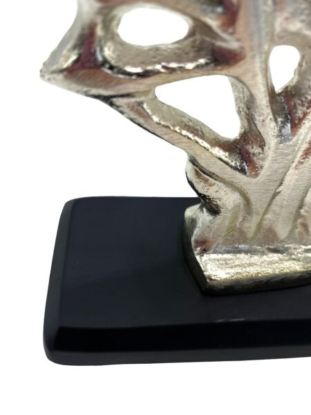 Mercan Mermer Ayaklı İkili Aksesuar Gold Gümüş