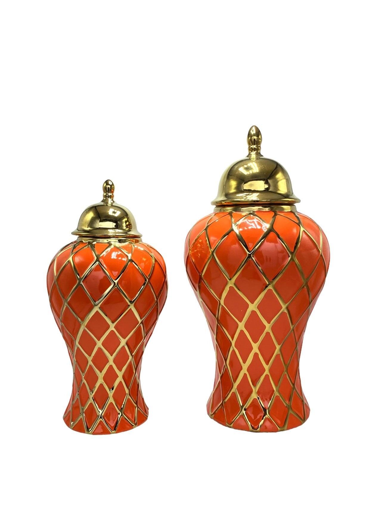 File Detaylı İkili Küp Turuncu