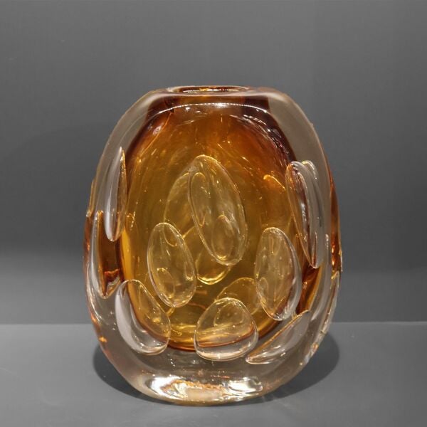 Bal Oval Kristal Vazo Küçük