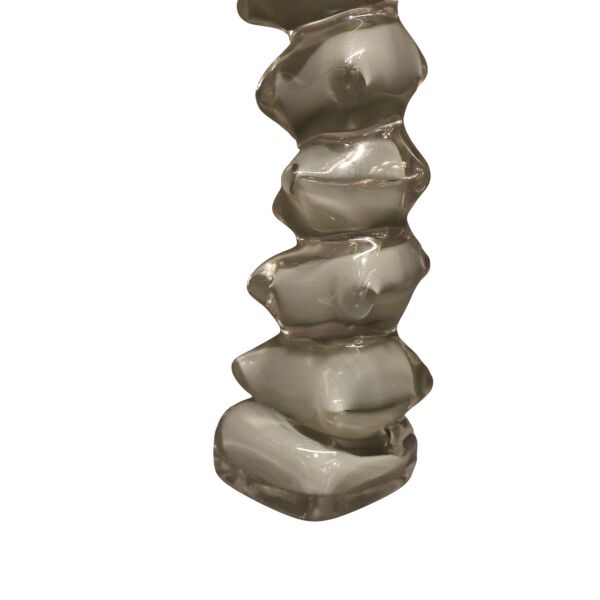 Dominoes Cam Dekor Gri Büyük Gri