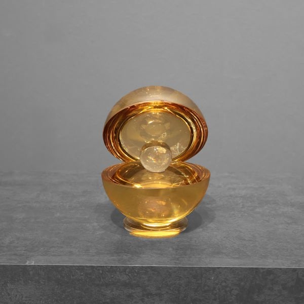 Cam Midye Aksesuar Gold