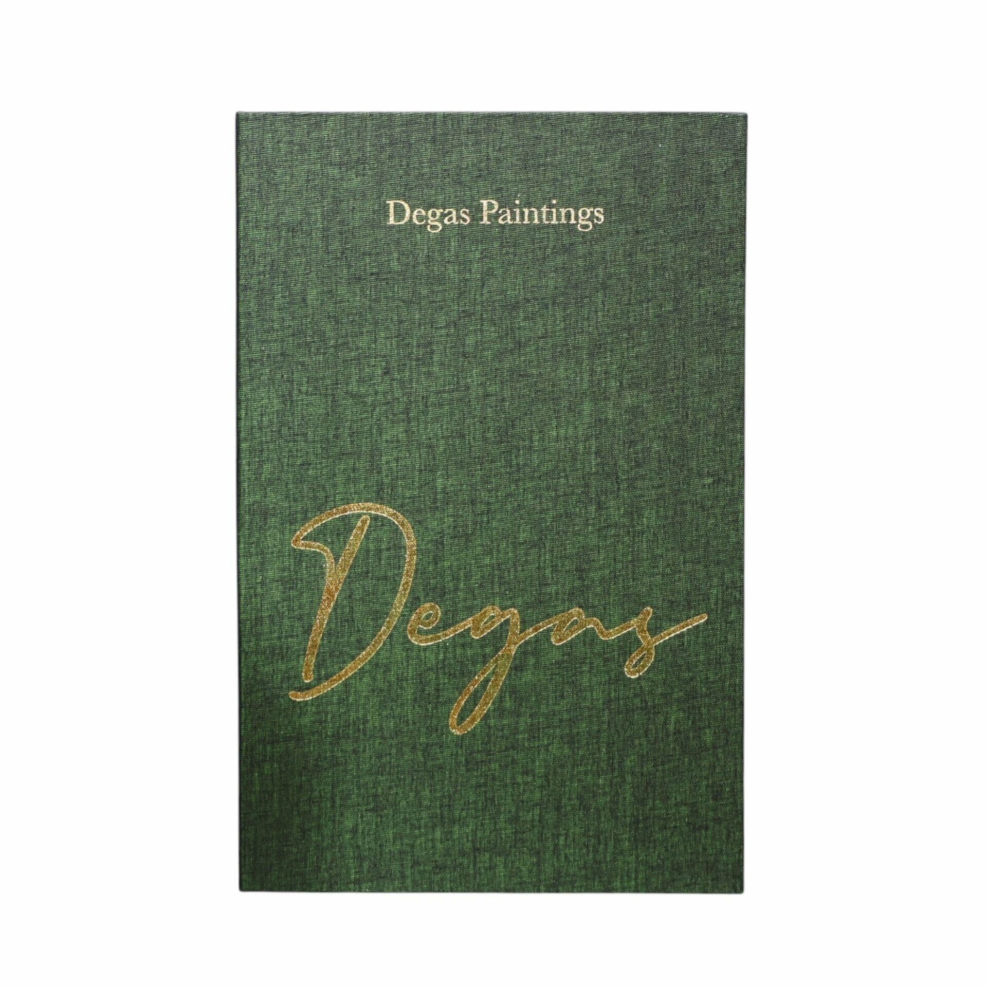 Kumaş Dekoratif Kitap Kutu Degas Yeşil