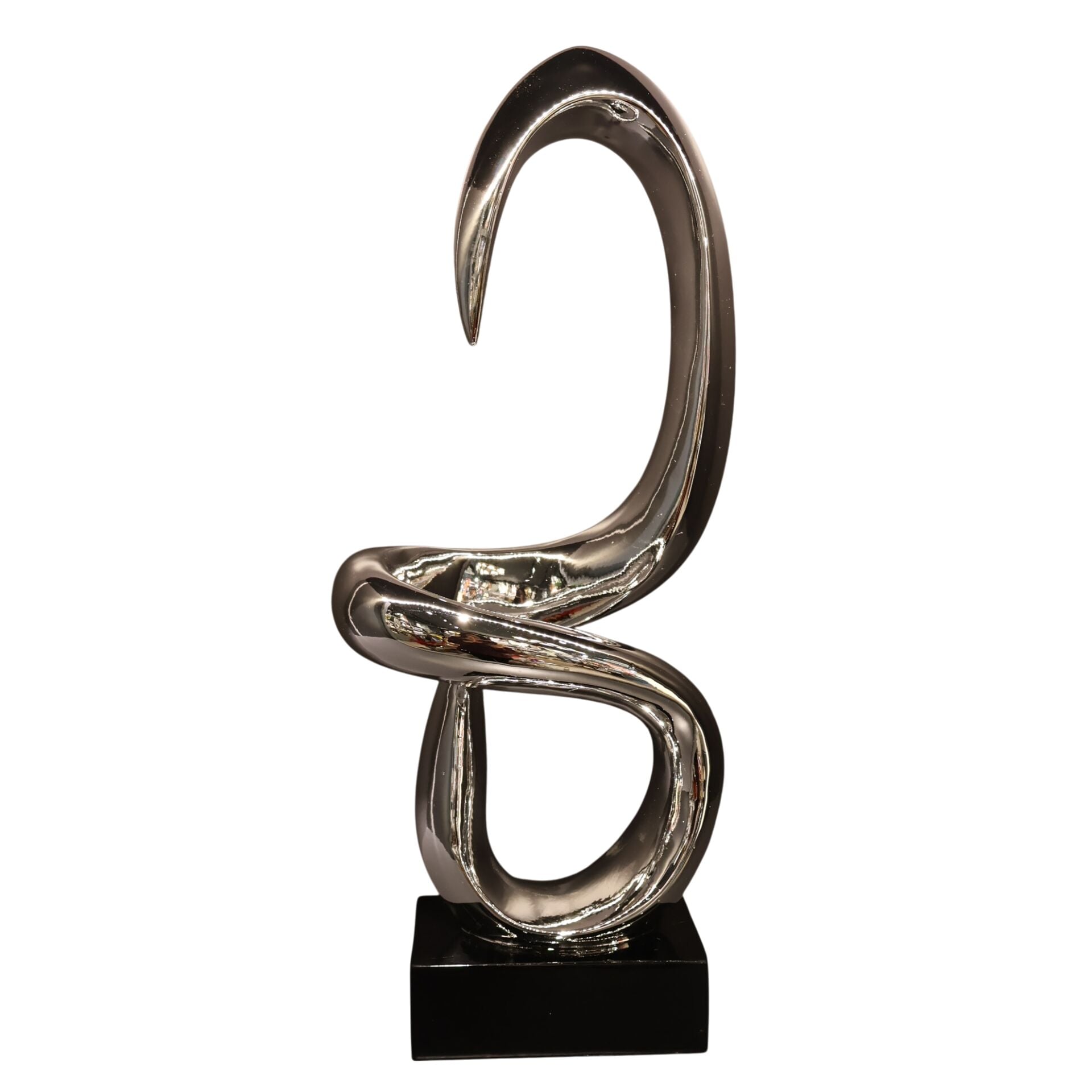 İthal Polyester S obje Gümüş