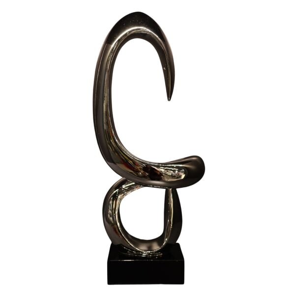 İthal Polyester S obje Gümüş