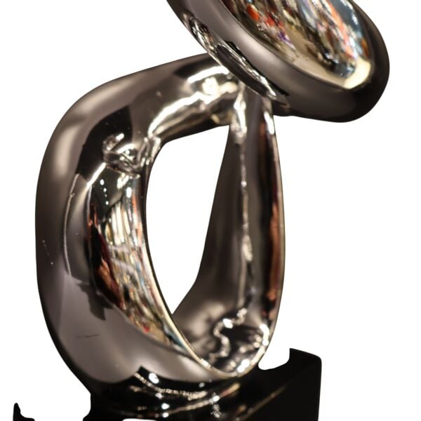 İthal Polyester S obje Gümüş