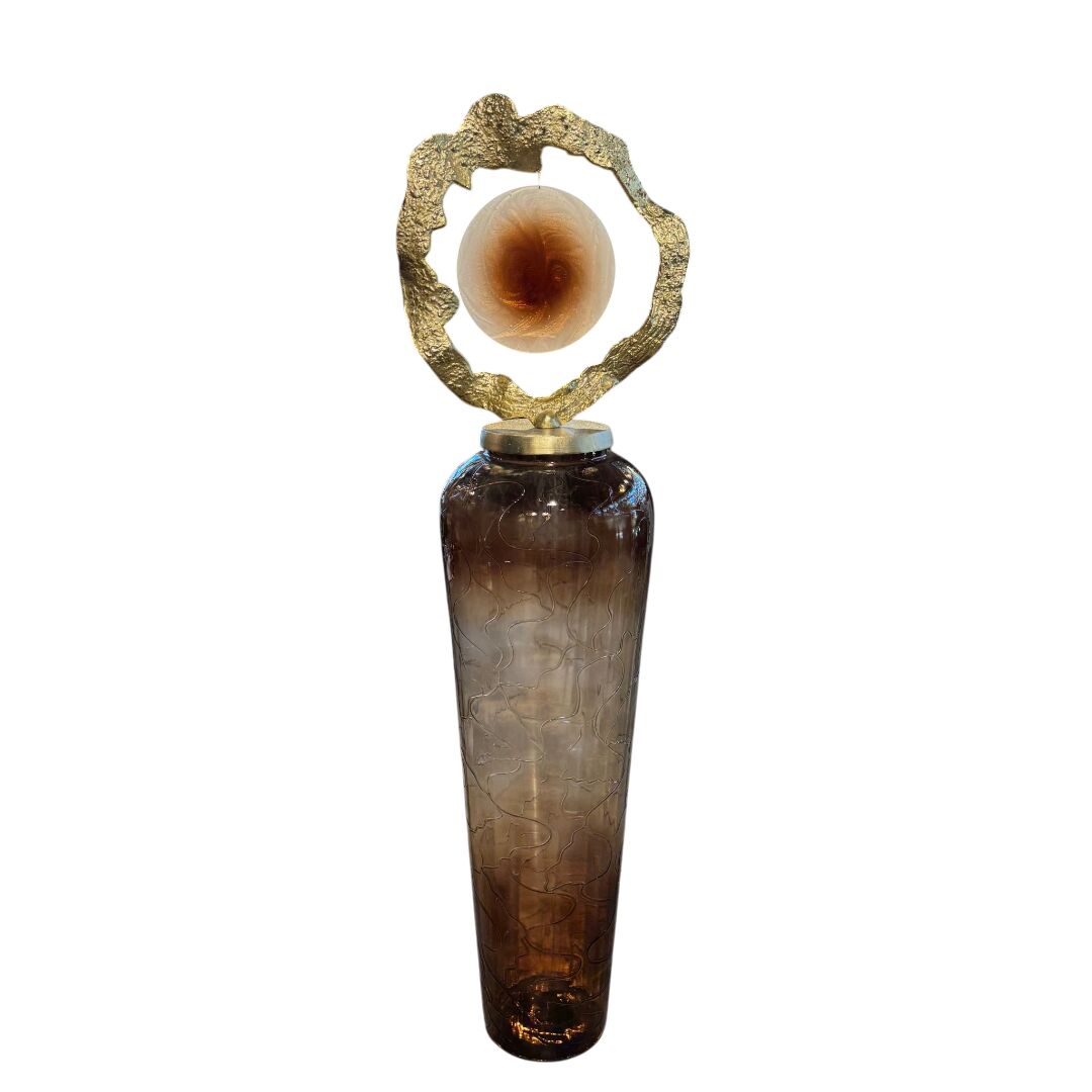 Amber Stone Vazo Küçük