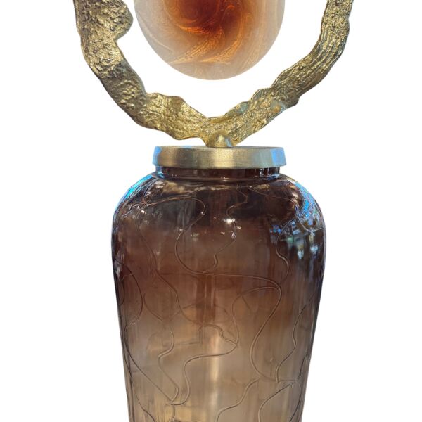 Amber Stone Vazo Küçük