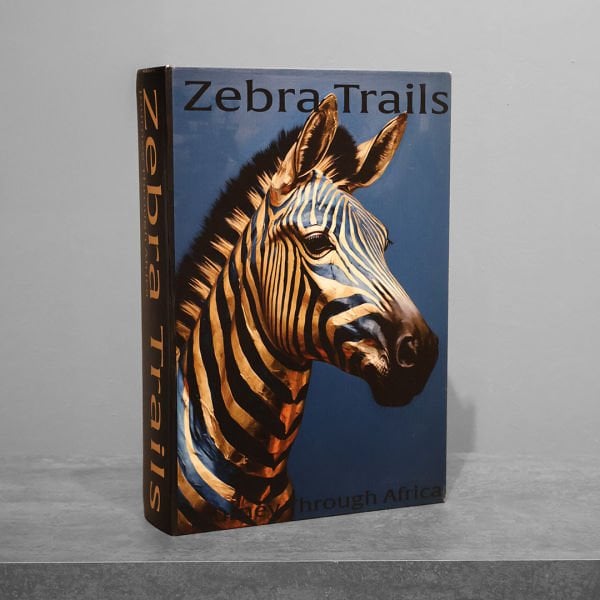 Dekoratif Kitap Zebra Trails