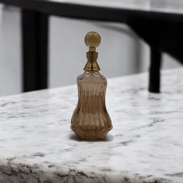 Quadratic Gold Luster Bottle