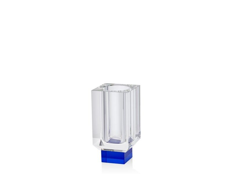 Smooth Mavi Tabanlı Mini Vazo