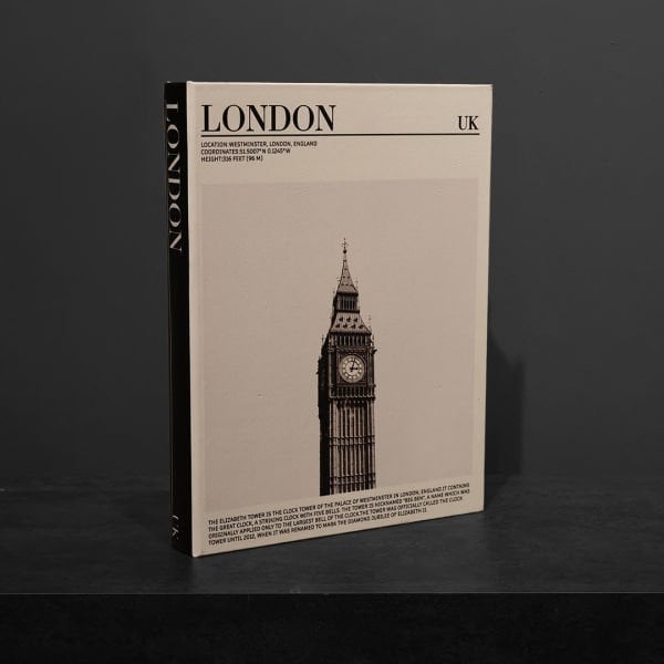 Dekoratif Kitap LONDON UK