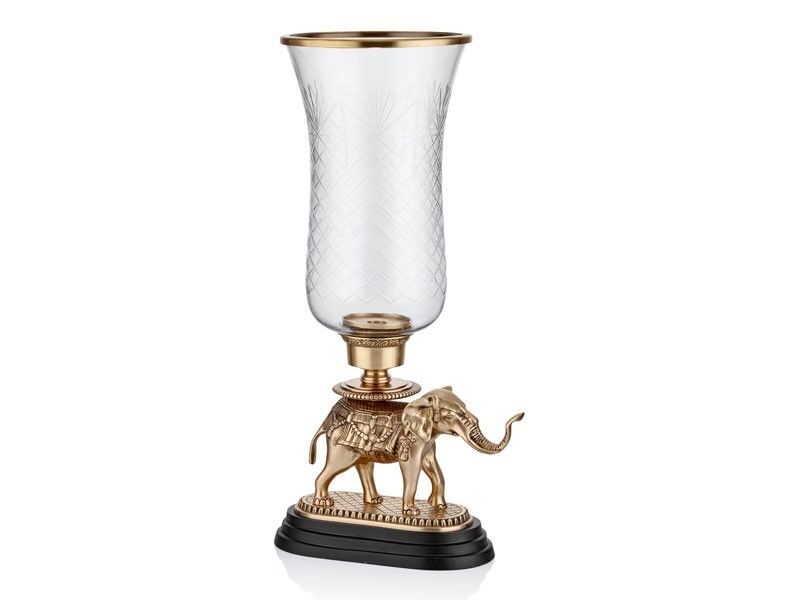 Fil Desenli Eskitme Vazo