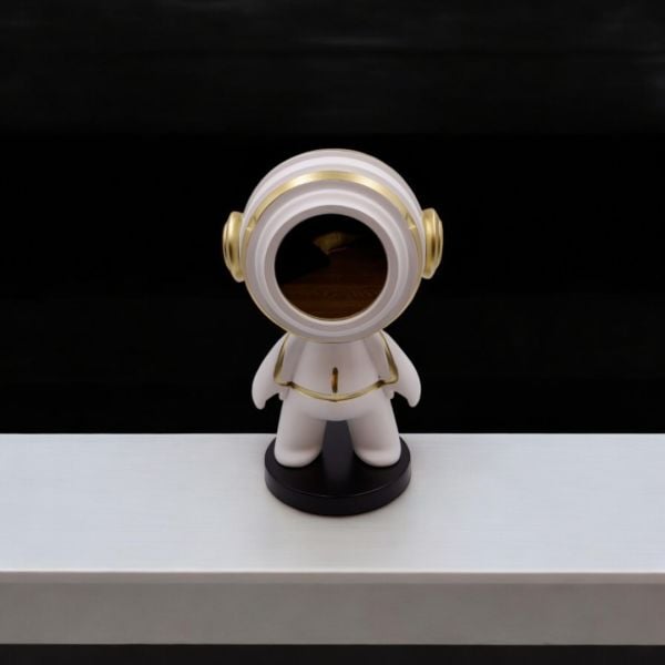 Astronot White-Gold Büyük Dekor