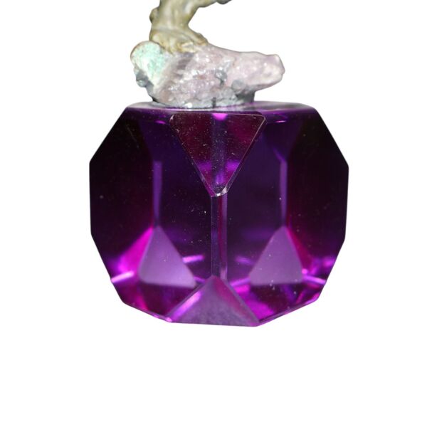 Kristalli Ağaç Dekor Mor Beyaz