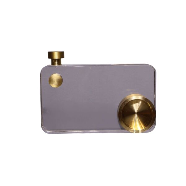 Kristal Cam Fotoğraf Makinesi Gold B