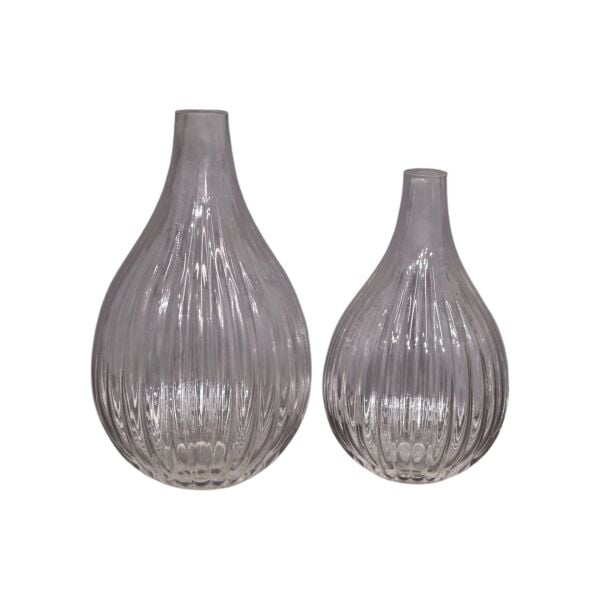 Cam Üfleme Vazo Şeffaf