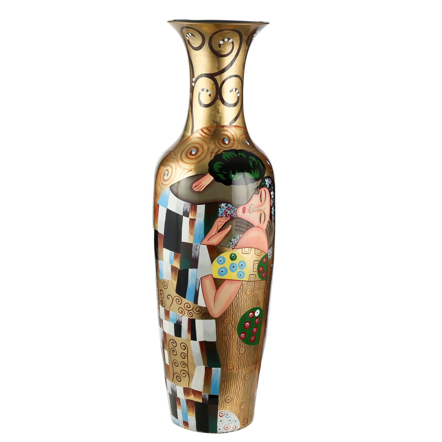 Gustaw Klımt Seramik Vazo