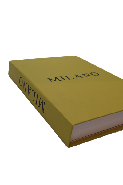 Milano Sarı Dekoratif Kitap