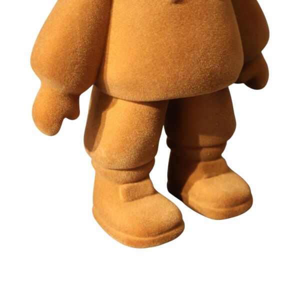 Kadife Kulaklıklı Ayıcık Kahve Rengi