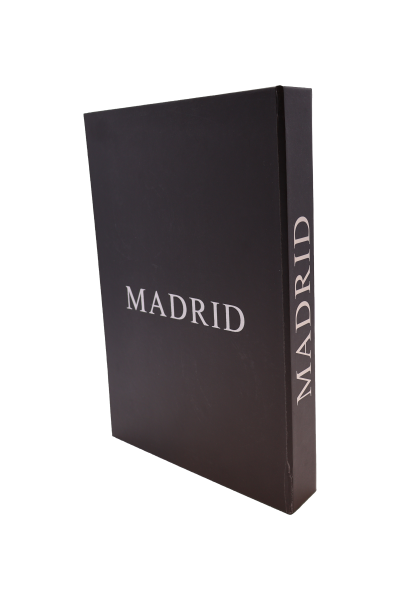 Madrid Siyah Dekoratif Kitap
