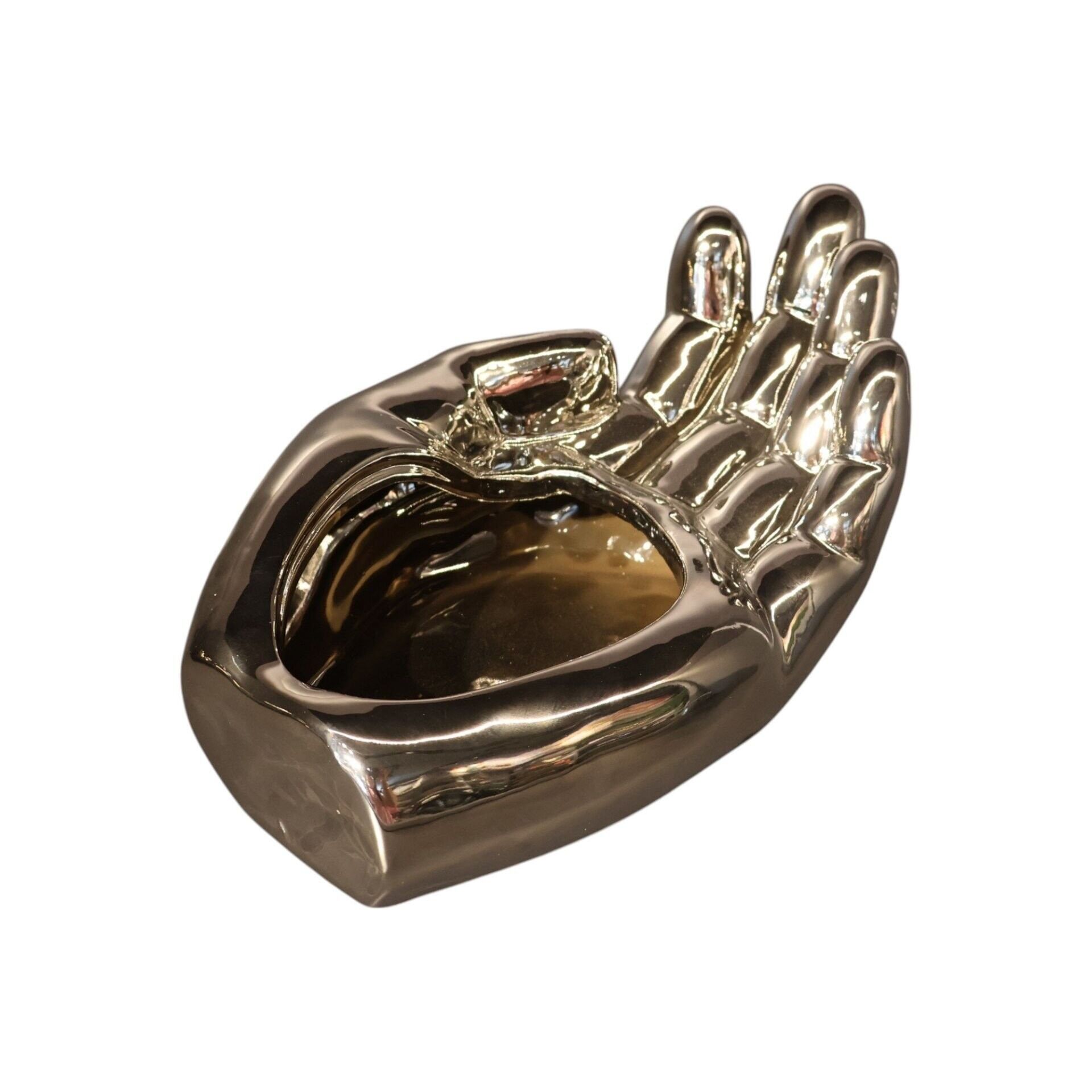 Gold El Model Saksı Gümüş