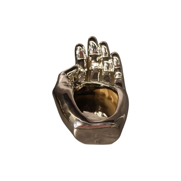 Gold El Model Saksı Gümüş