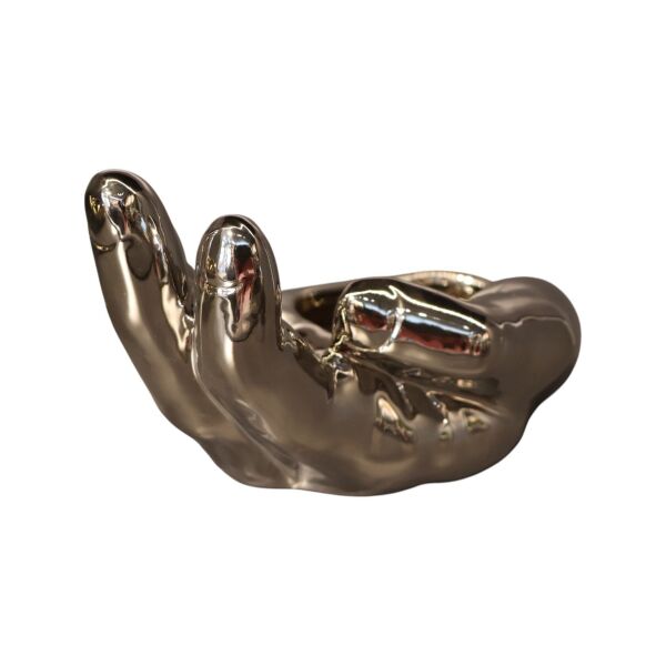 Gold El Model Saksı Gümüş