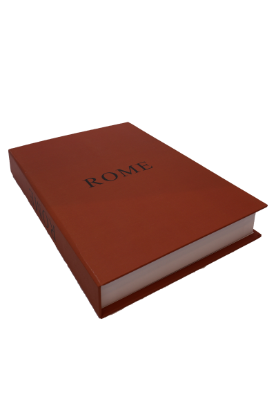 Rome Turuncu Dekoratif Kitap