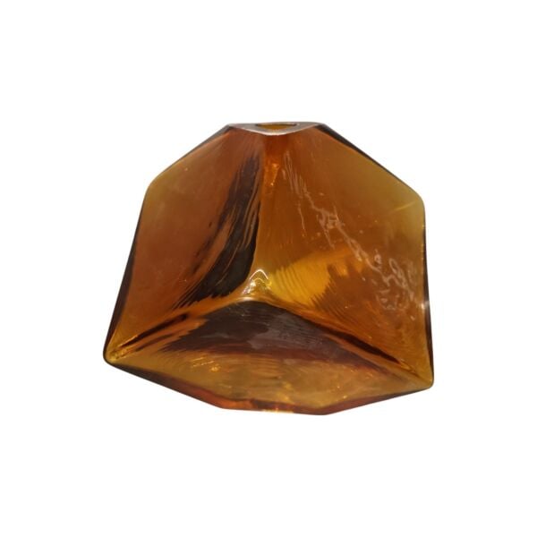 Kesik Küp Vazo Bal Siyah Küçük Bal