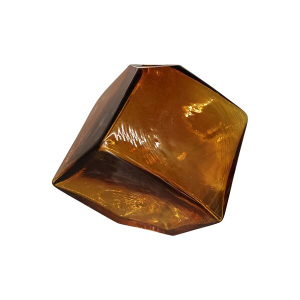 Kesik Küp Vazo Bal Siyah Küçük Bal