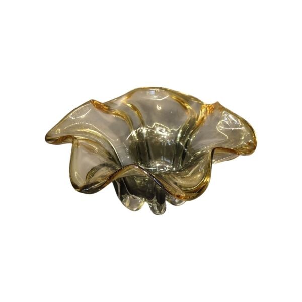 Bal Rengi Kristal Çanak