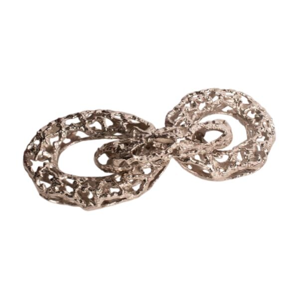 Gold Döküm Üçlü Zincir Obje