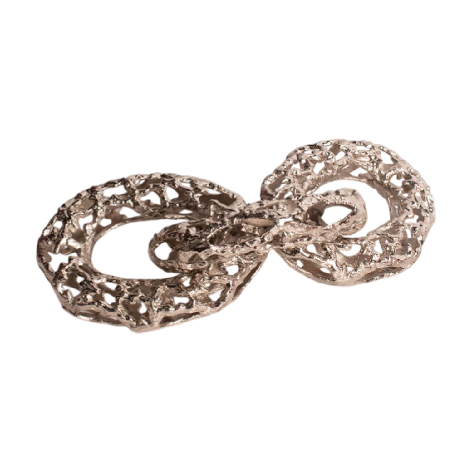 Gold Döküm Üçlü Zincir Obje Gümü