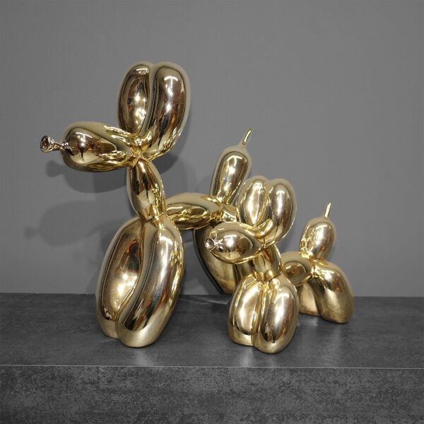 İkili Balon Köpek Antrasit