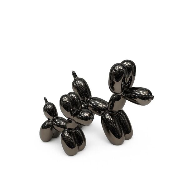 İkili Balon Köpek Antrasit Antrasit