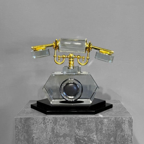 Cam Telefone Aksesuar Gold