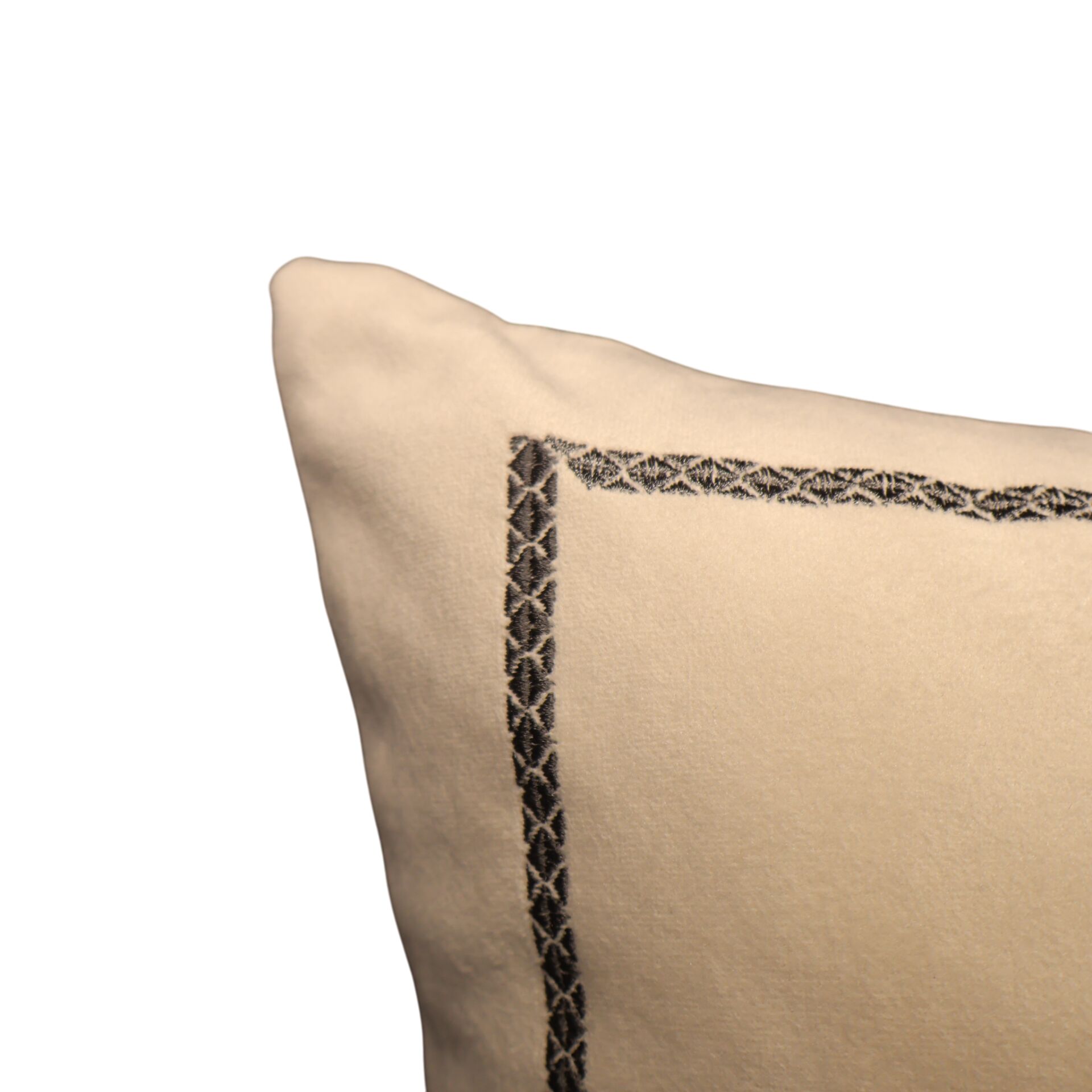 Kadife Kırlent At Arabası Nakış