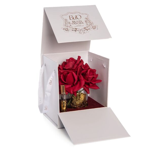 Cam Gold 5 Gül Allıklı Luxury Home Perfume Kırmızı