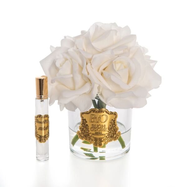 Cam Gold 5 Gül Mercan Luxury Home Perfume Beyaz