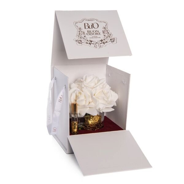 Cam Gold 5 Gül Mercan Luxury Home Perfume Beyaz