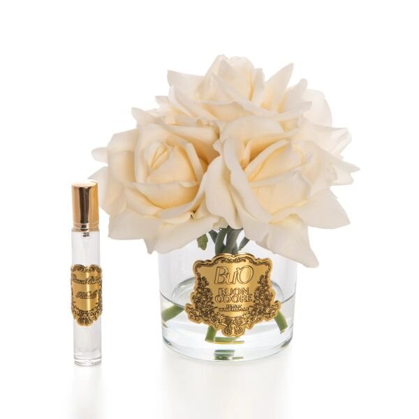 Cam Gold 5 Gül Mercan Luxury Home Perfume Krem