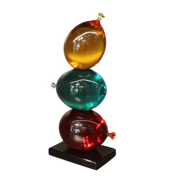 Reçine Balon Kırmızı Yeşil Sarı