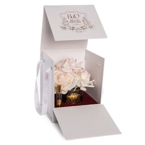 Amber Cam Gold 5 Gül Sarı Luxury Home Perfume Beyaz
