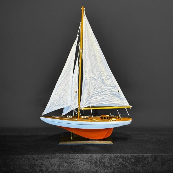 Yelkenli 40x60 CM Turuncu Beyaz